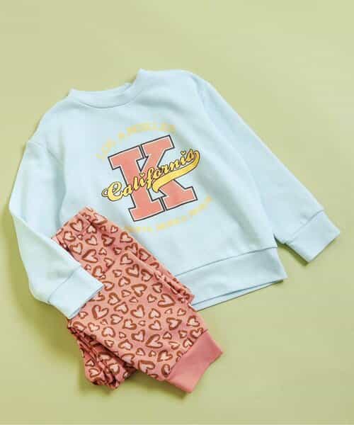 ★SALE★Girl's かぶり裏毛パジャマ