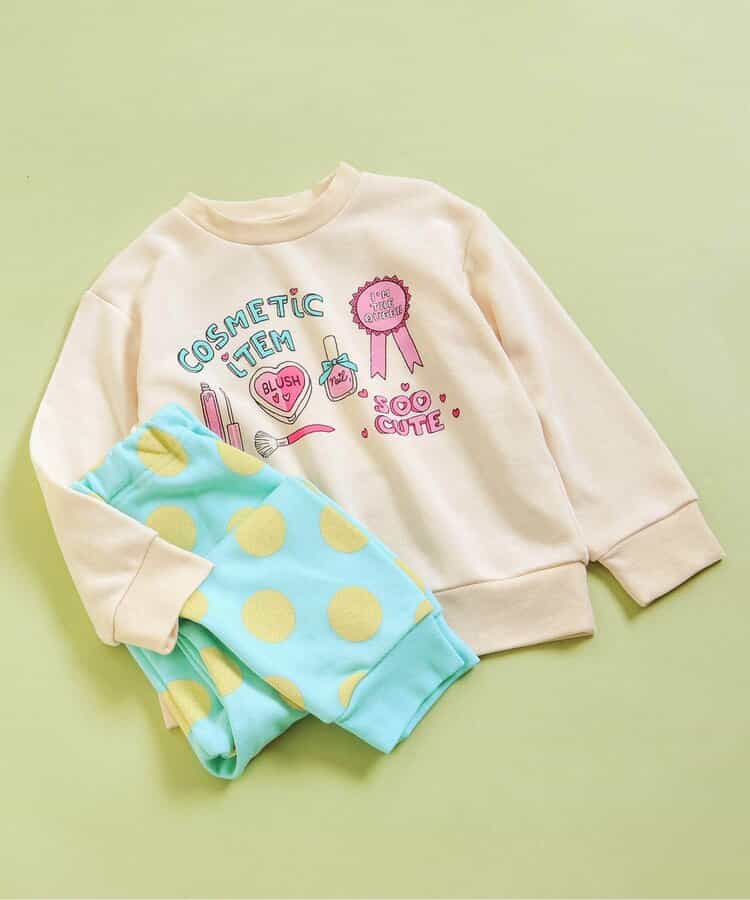 ★SALE★Girl's かぶり裏毛パジャマ