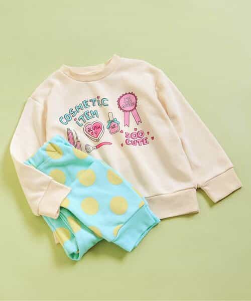 ★SALE★Girl's かぶり裏毛パジャマ