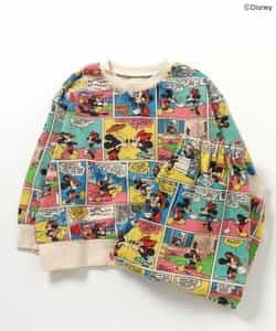 ディズニーキャラクター コミック柄裏毛パジャマ