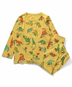 ★SALE★WEB限定 ダイナソースポーツフェスティバル柄前あきパジャマ