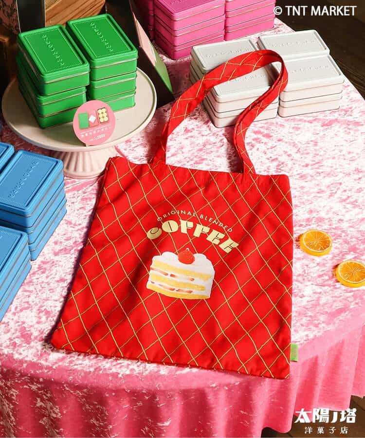 WEB限定 太陽ノ塔洋菓子店 転写トートBAG