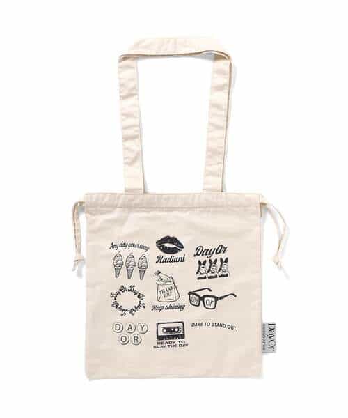 WEB限定 【DayOr】巾着トートBAG