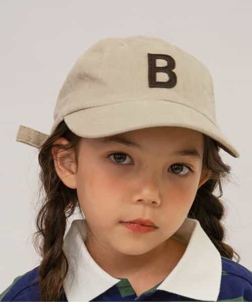 コーデュロイキャップ