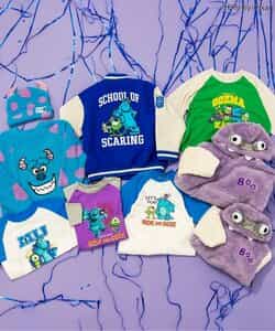 ディズニーキャラクター 「マイク」「サリー」/シャギーニット帽