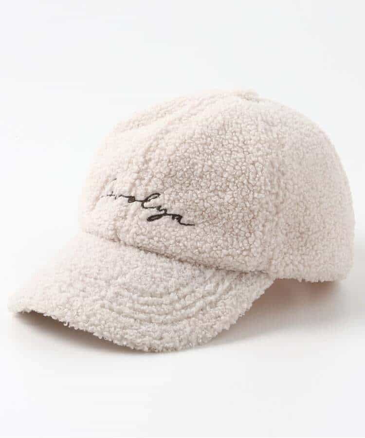 ボア刺繍ロゴCAP_969917