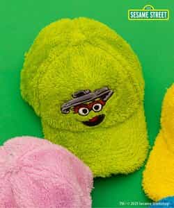 セサミストリート ボアキャップ