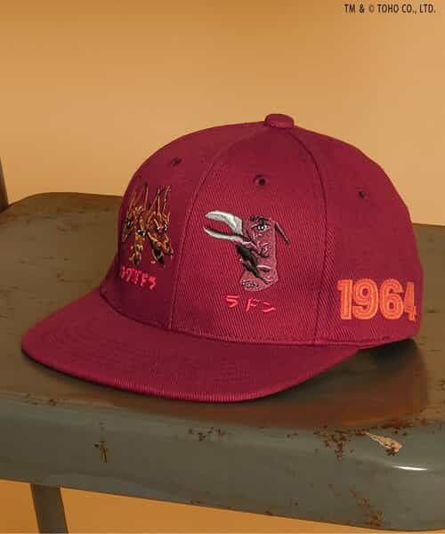 GODZILLA ゴジラ 刺繍プリント CAP メッシュキャップ gzl-2506
