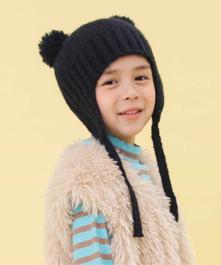 WEB限定  くま耳ボンネット