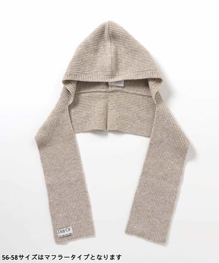 WEB限定 【DayOr】ニットバラクラバ_1009907