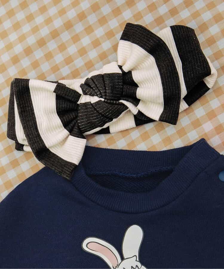 ★SALE★【Bpop】ベビー総柄ヘアバンド