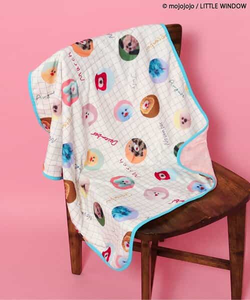  mojojojo総柄ブランケット