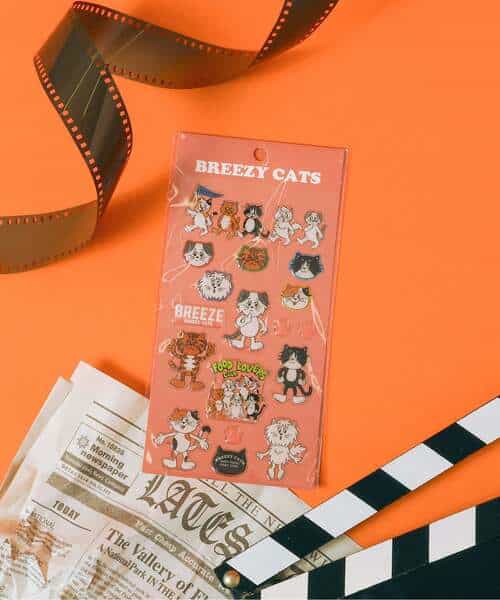 BREEZY CATS つやつやレジンシール