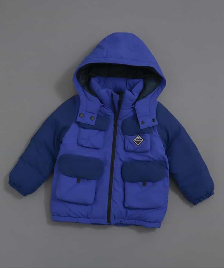 ☆SALE☆ボア×タフタ両面ポケット付きリバーシブルアウター