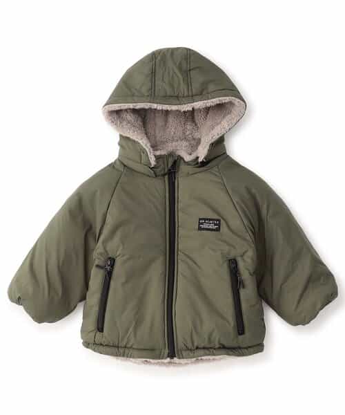 WEB限定 リバーシブルウォームブルゾン_マシンウォッシャブル