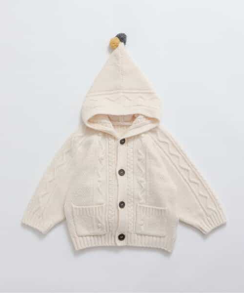 Bpop ケーブルニットカーデ(セットアップ可)