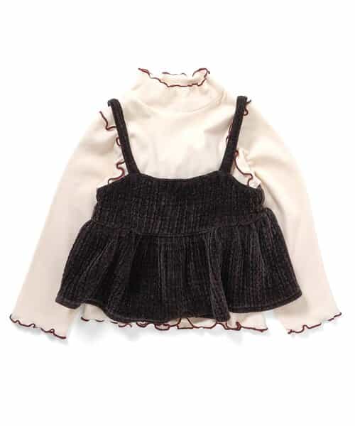 ベロア2Pトップス