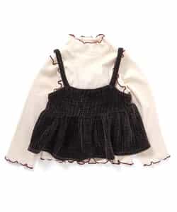 ベロア2Pトップス