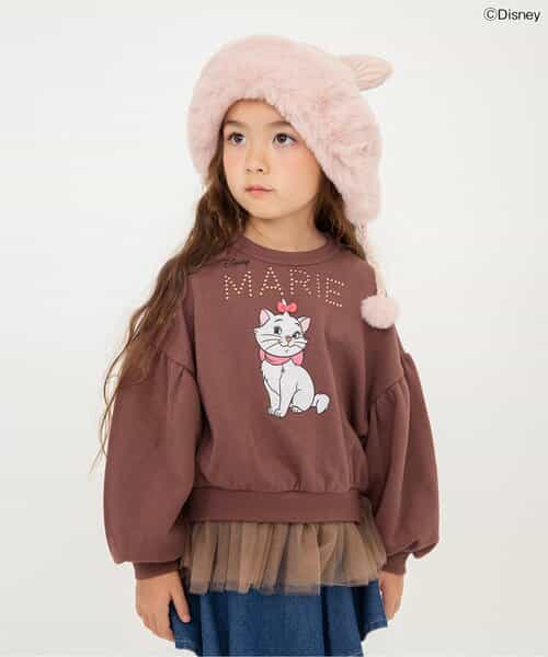【ディズニー】おしゃれキャット/ペプラムトレーナー