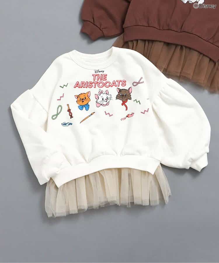 【ディズニー】おしゃれキャット/ペプラムトレーナー