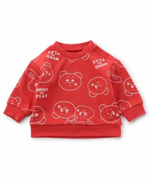 Bpop POP総柄トレーナー