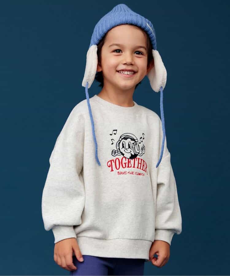 ★SALE★【あったか】裏起毛３柄ストリートトレーナー