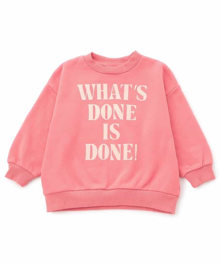 WEB限定  あったか裏起毛ロゴトレーナー(セットアップ可)