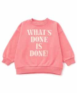 ★SALE★WEB限定  あったか裏起毛ロゴトレーナー(セットアップ可)