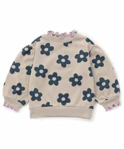 WEB限定  メロウフリル裏起毛トレーナー