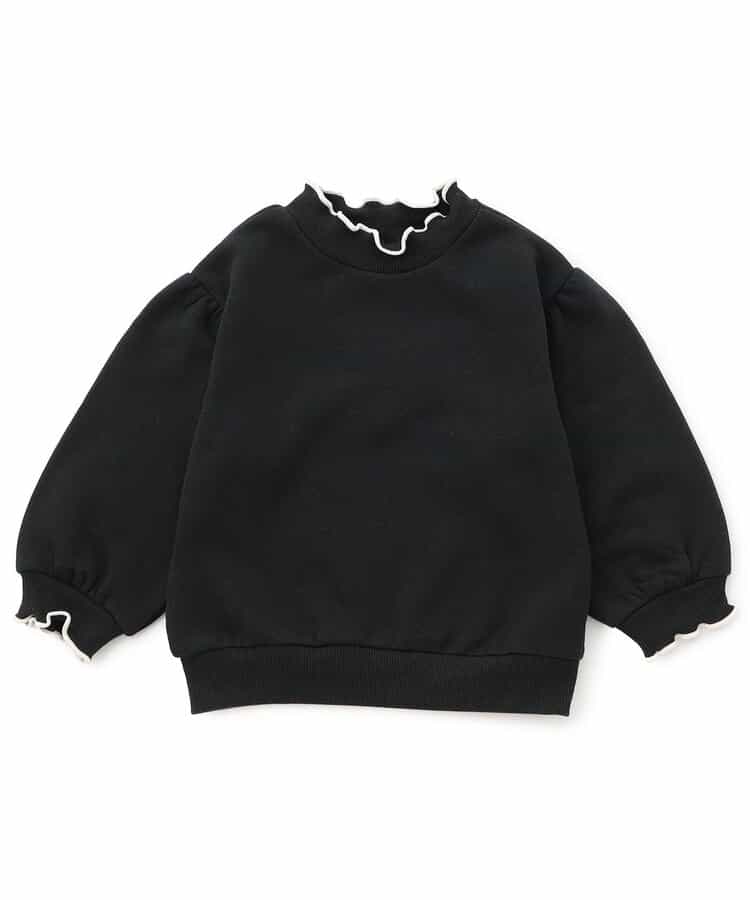 WEB限定  メロウフリル裏起毛トレーナー