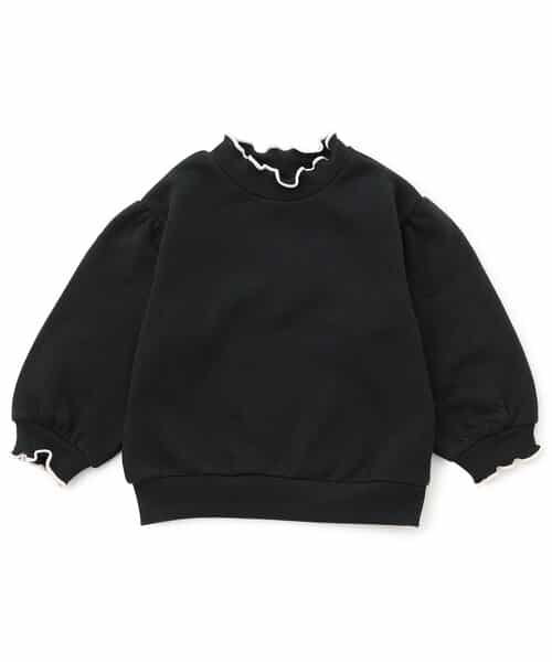 WEB限定  メロウフリル裏起毛トレーナー