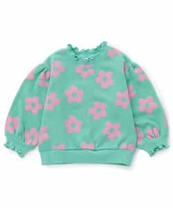 WEB限定  メロウフリル裏起毛トレーナー