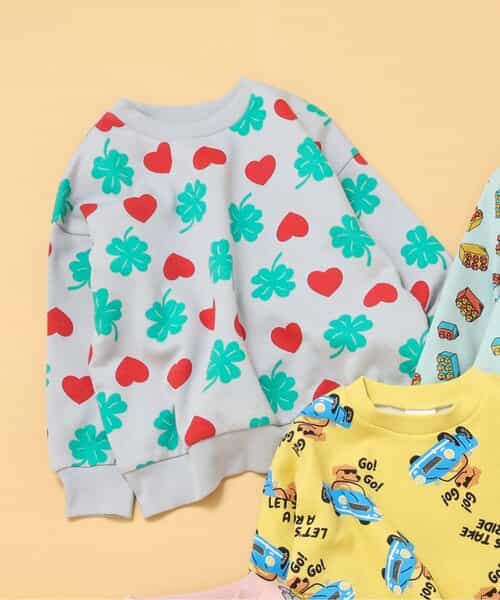 あったかバラエティ総柄トレーナー