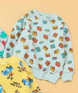 ★SALE★あったかバラエティ総柄トレーナー