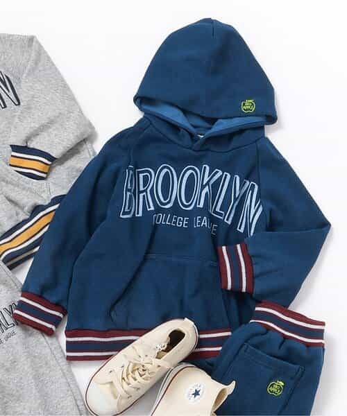 ★SALE★【あったか】裏シャギーカレッジパーカー