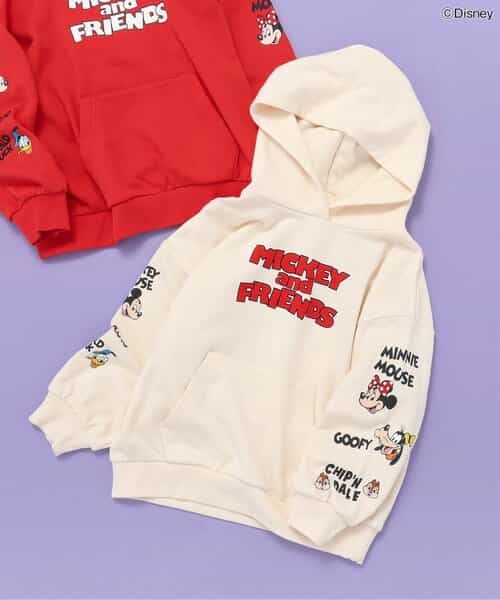 WEB限定  ディズニーキャラクター/かぶりパーカー