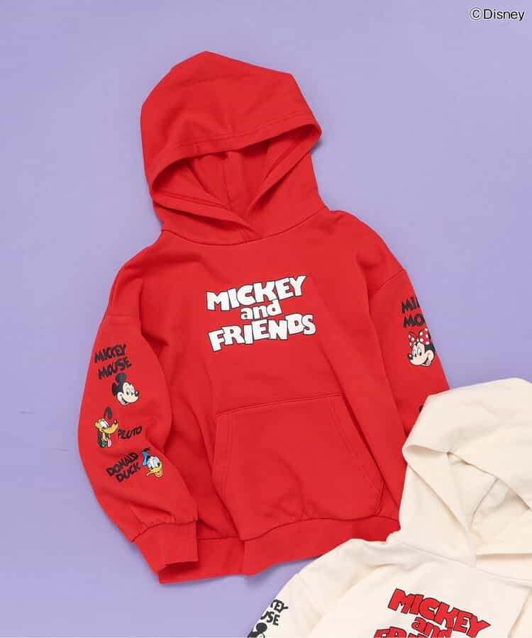 WEB限定  ディズニーキャラクター/かぶりパーカー