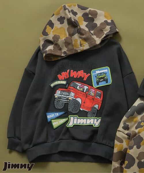 【リンク】Jimnyコラボ ワッペンパーカー(キッズサイズ)