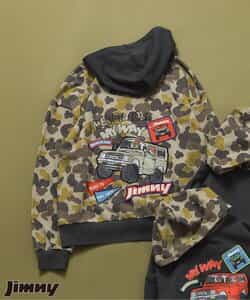 ★SALE★【リンク】Jimnyコラボ ワッペンパーカー(大人サイズ)