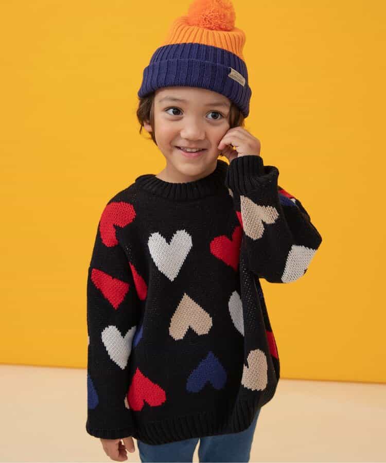 【リンク】総柄バリエーションニット