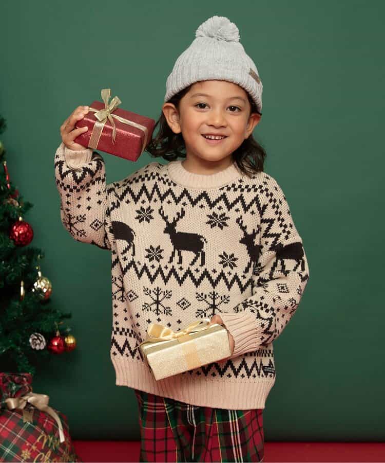 【リンク】総柄バリエーションニット