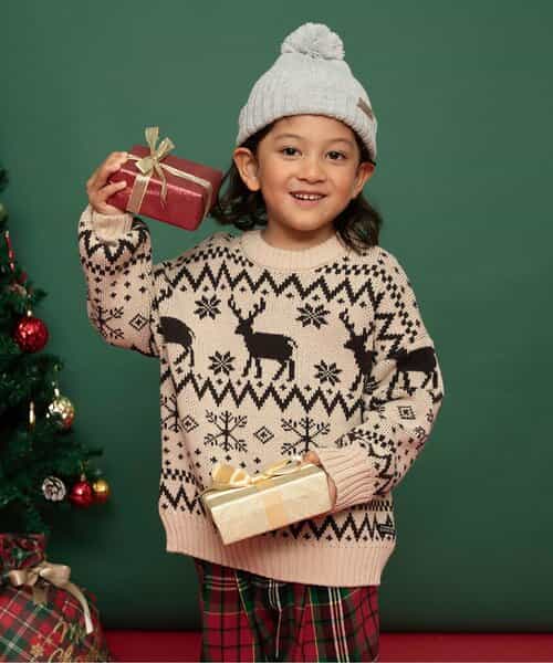 【リンク】総柄バリエーションニット