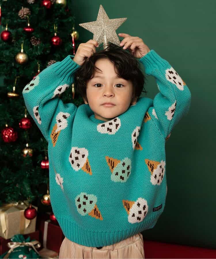 【リンク】総柄バリエーションニット