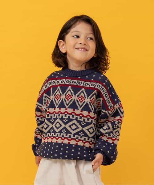 【リンク】総柄バリエーションニット