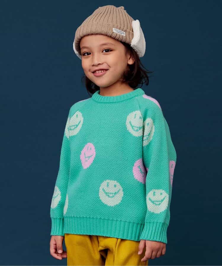 ★SALE★総柄ジャガードニット