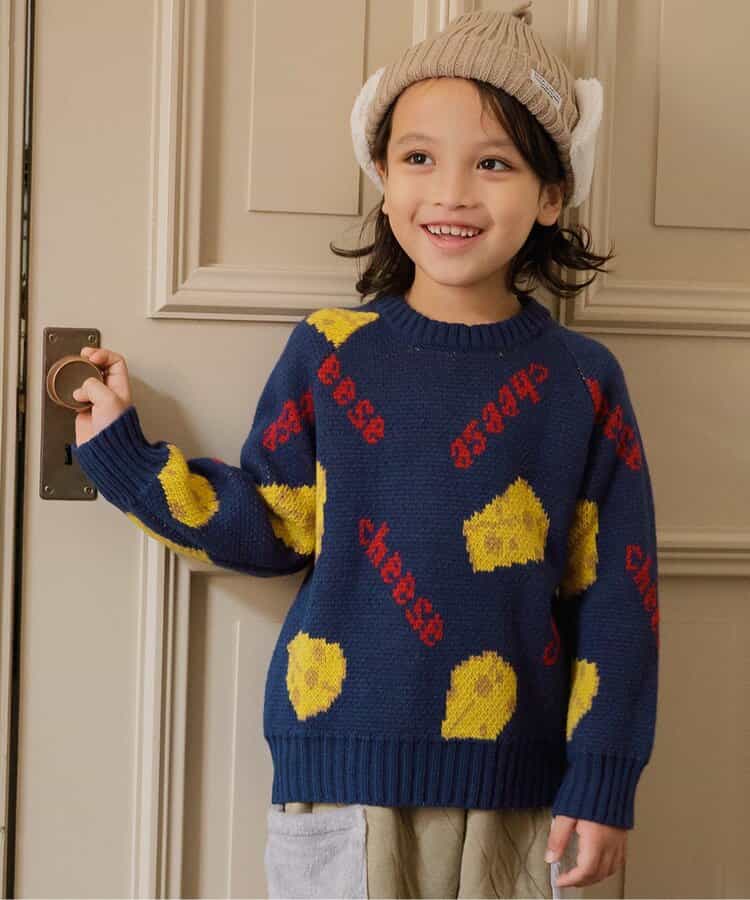 ★SALE★総柄ジャガードニット