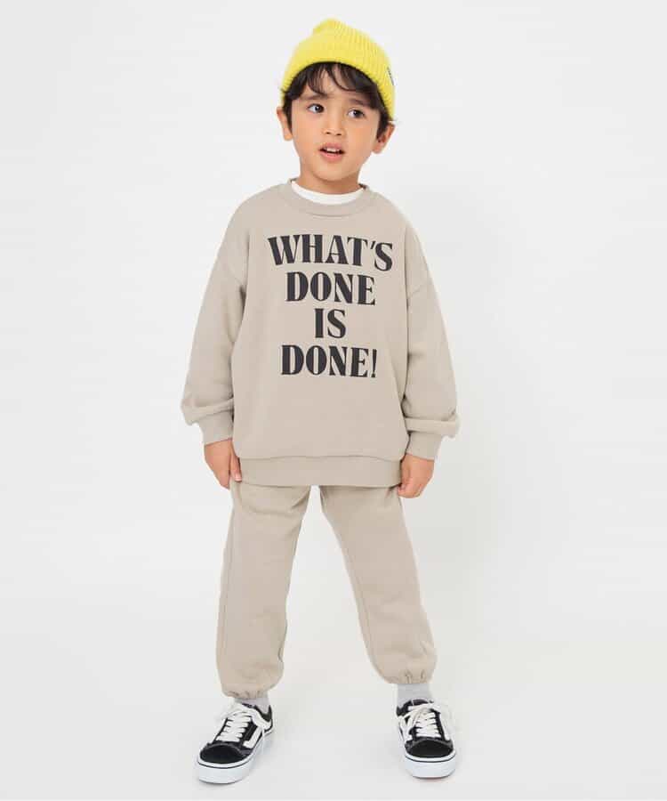 WEB限定 あったか裏起毛ロゴセットアップ