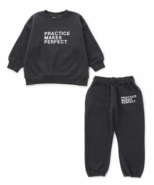 WEB限定 あったか裏起毛ロゴセットアップ