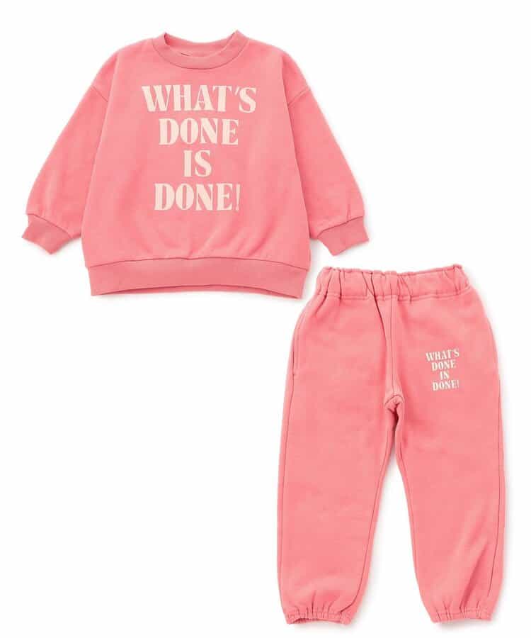 WEB限定 あったか裏起毛ロゴセットアップ