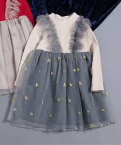 ☆2/10(火)お昼12:59まで3点10％OFF☆★SALE★【リンク】Belchicおめかしキラキラワンピ